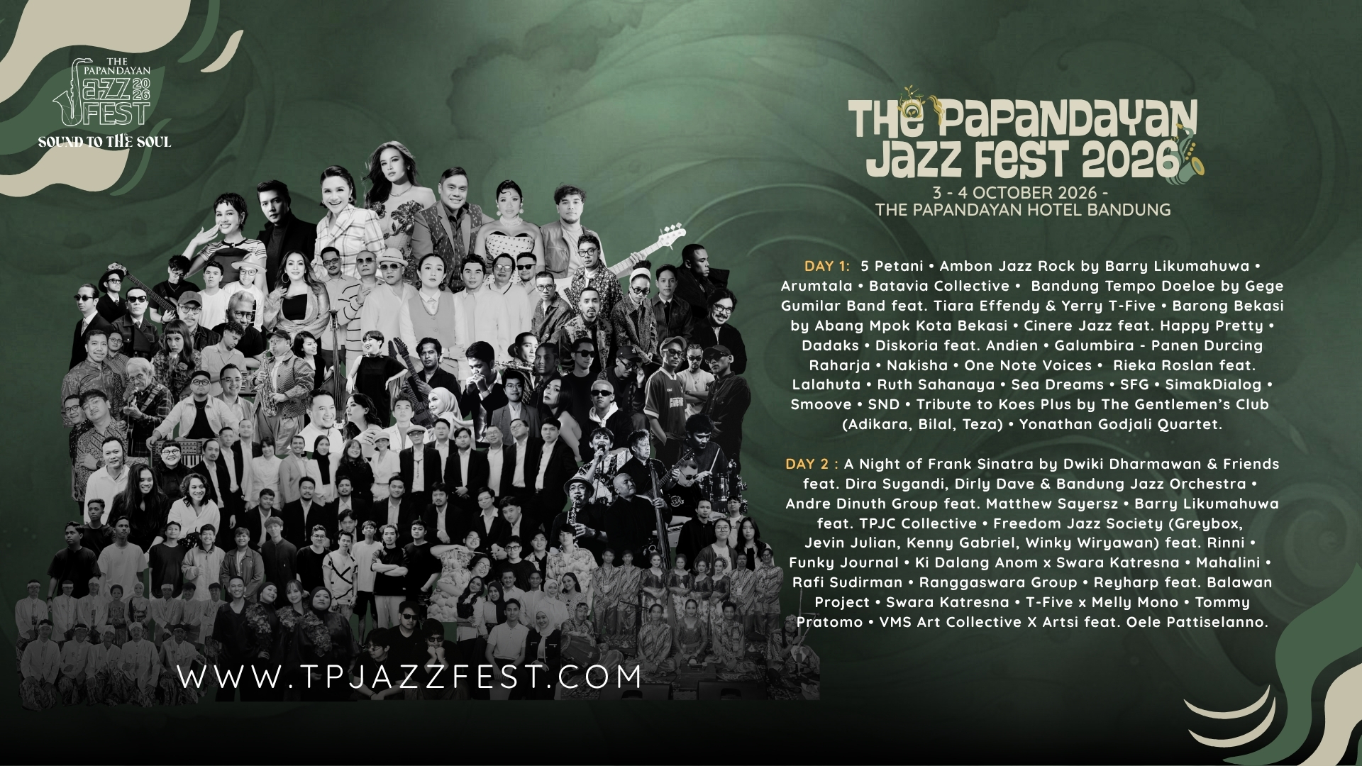 Memaknai Sound to the Soul dalam Perayaan The Papandayan Jazz Fest 2026 di Bandung